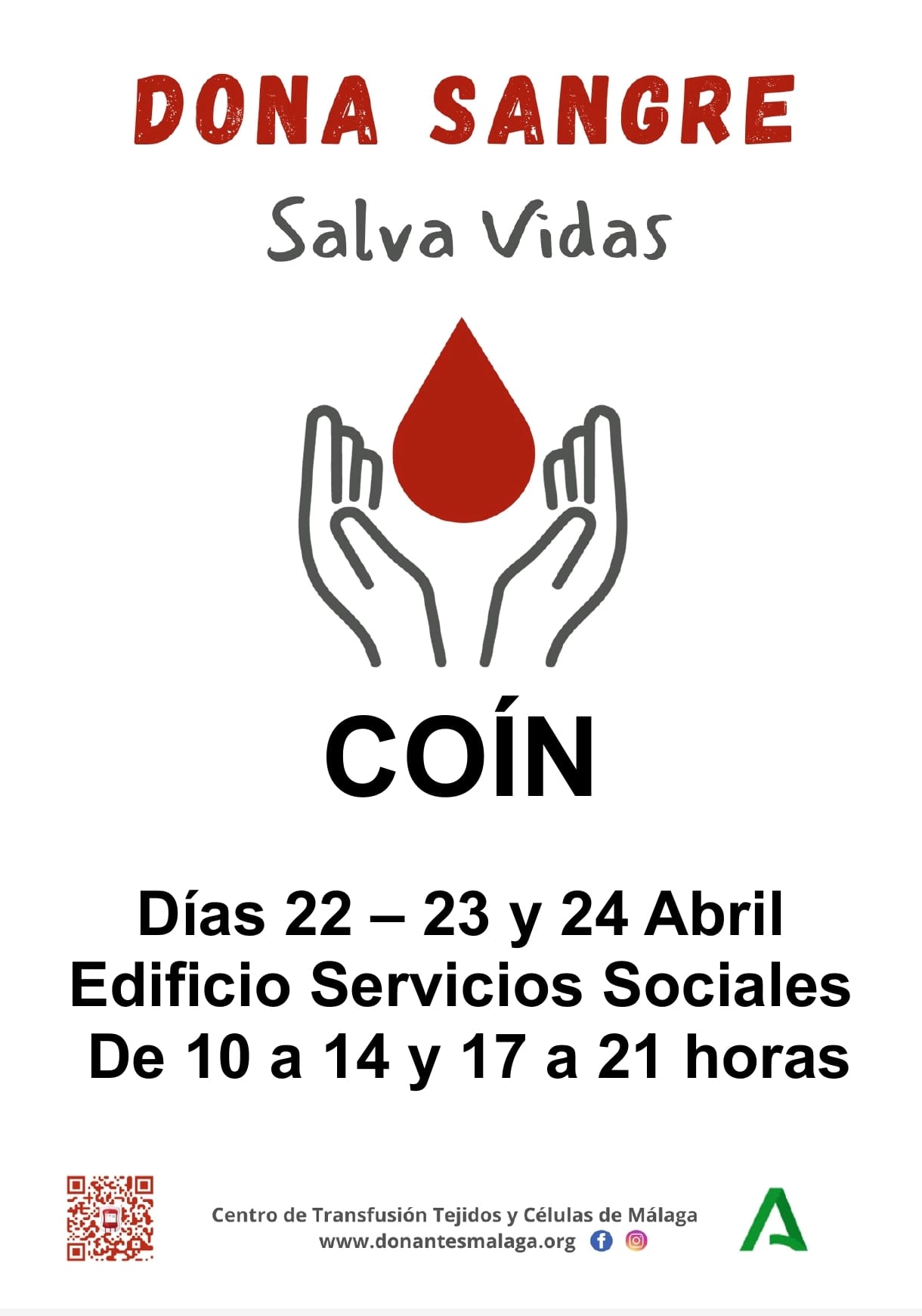 BLOOD DONATION APRIL 2024 COIN