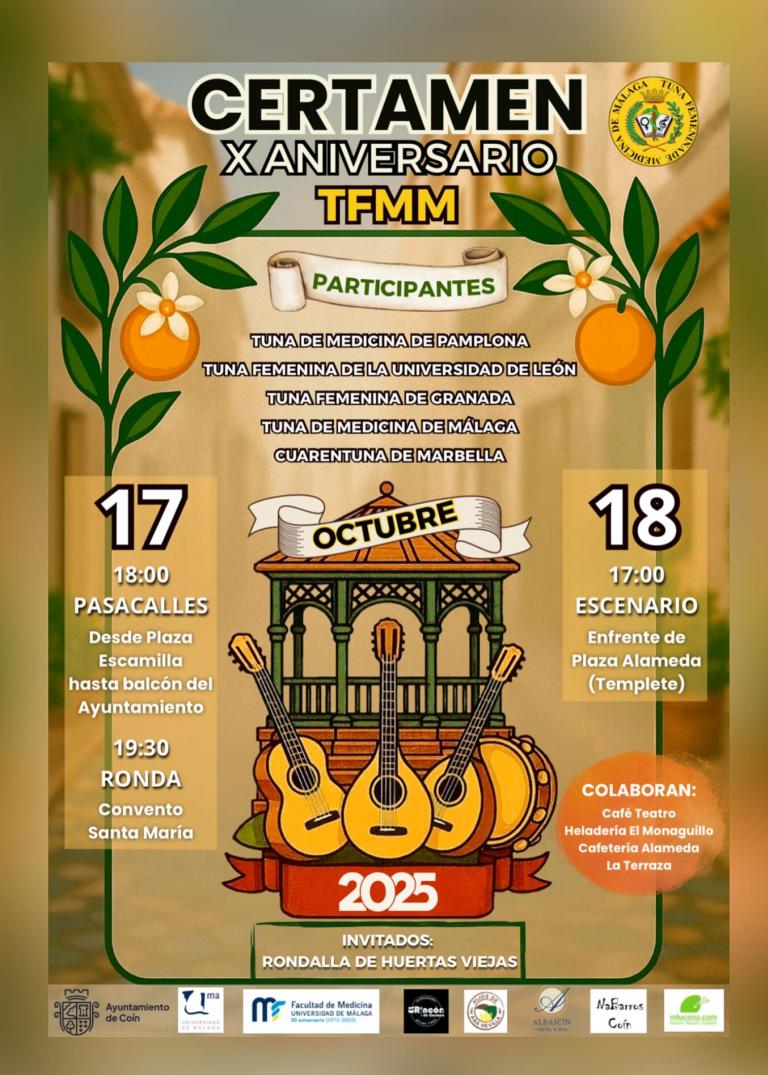 certamen de  tunas femeninas
