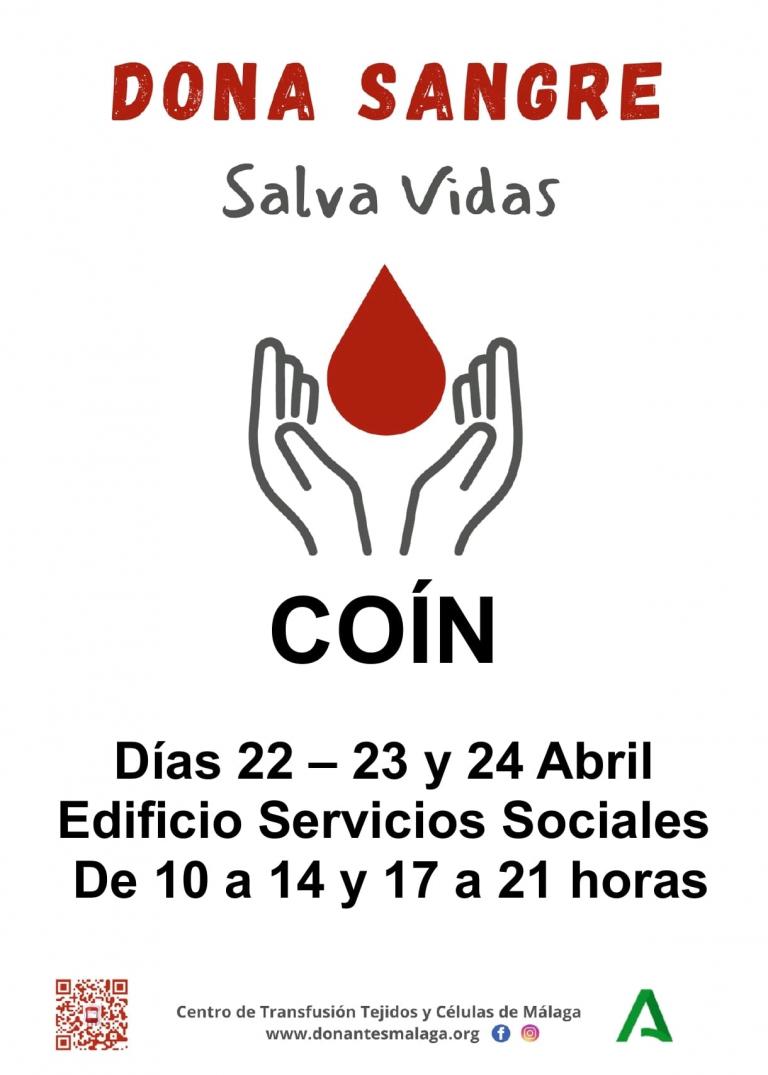 BLOOD DONATION APRIL 2024 COIN