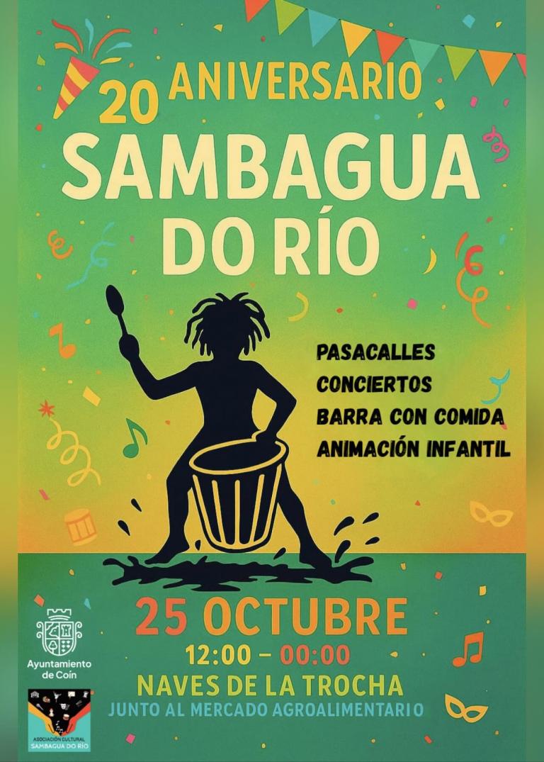 20 ANIVERSARIO SAMBAGUA DO RÍO