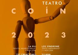 Cartel Ciclo de Teatro Coín 2023