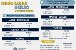 INFORMACION ACTIVIDADES DEPORTIVAS VERANO 2026