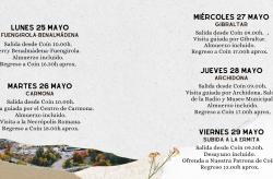 PROGRAMACIÓN SEMANA DEL MAYOR