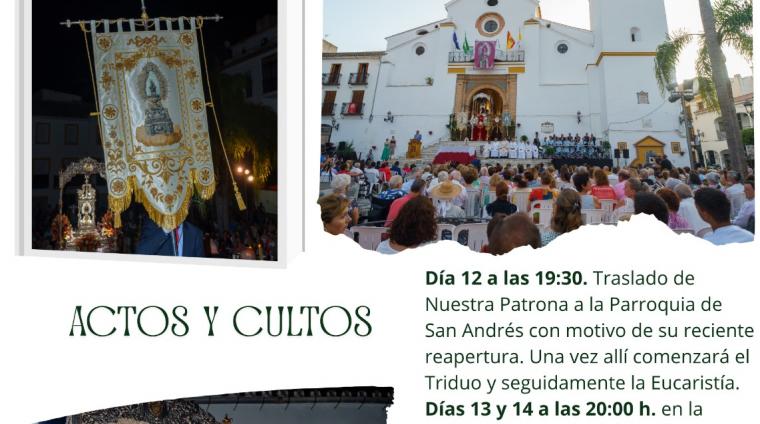 Actos 15 agosto Virgen de la Fuensanta