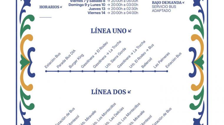 SERVICIO BUS FERIA SERVICIO BUS FERIA
