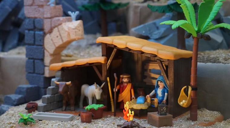 Belén municipal Coín Playmobil