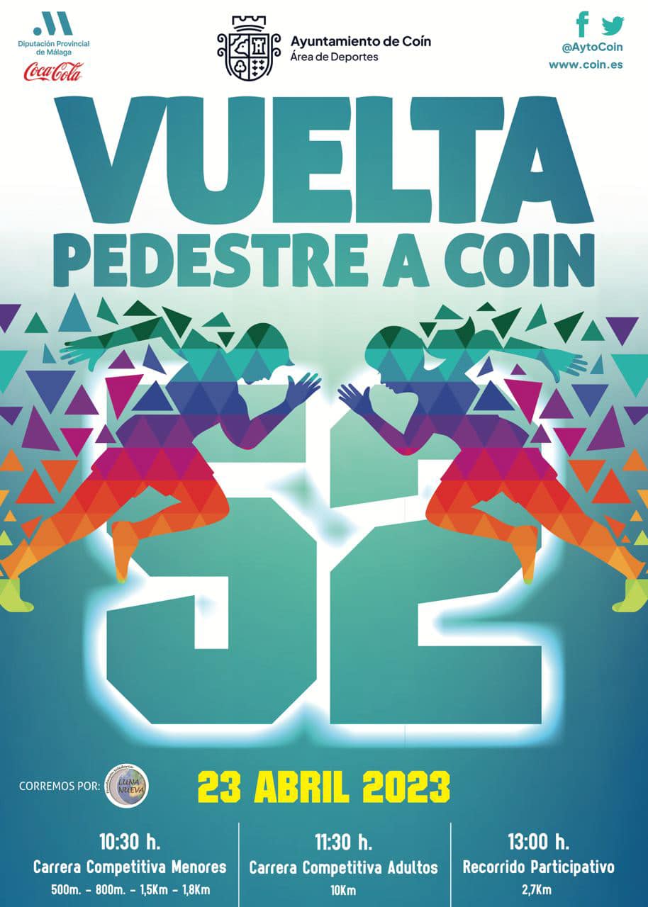 Cartel 52 Vuelta Pedestre a Coín